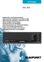 Blaupunkt IDC-A09 - Owners Manual